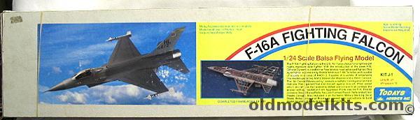 Todays Hobbies 1/24 F-16A Fighting Falcon, J-1 plastic model kit